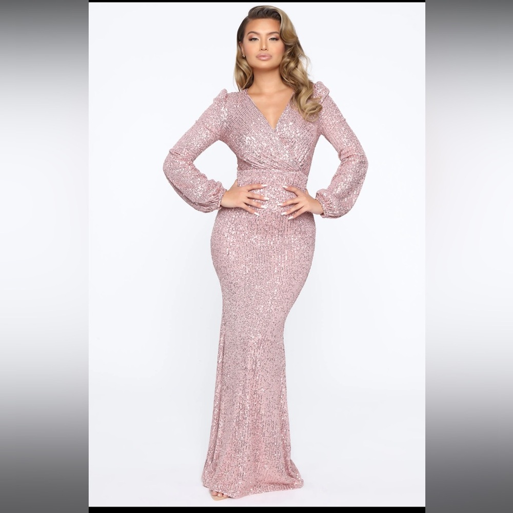 SEQUIN GOWN